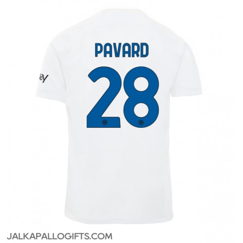 Inter Milan Benjamin Pavard #28 Vieraspaita 2023-24 Lyhythihainen